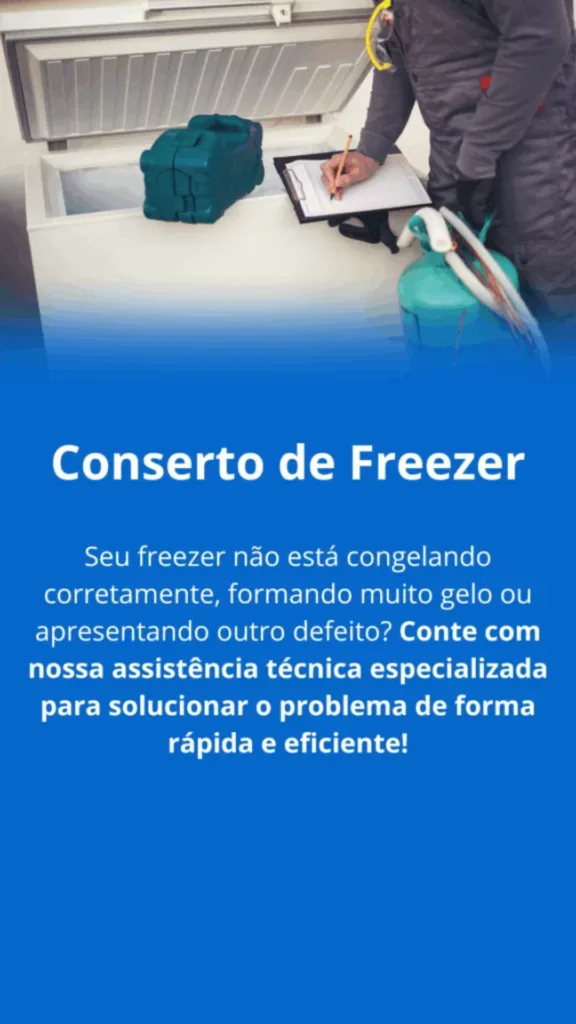 Conserto de freezer